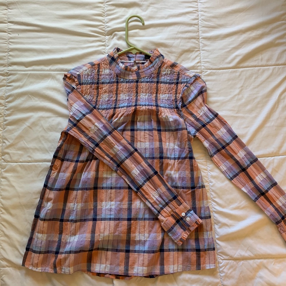 Max Jean Co.Flannel Top